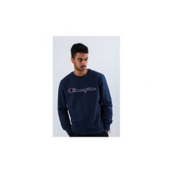 Champion Bluza męska Crewneck Sweatshirt niebieska r. XL (212942-BS536). Niebieskie bluzy męskie Champion, xl, bez wzorów, sportowe, bez kołnierzyka, bez rękawów, bez kaptura. Za 271,41 zł.