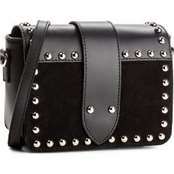 Torebka CREOLE - K10475 Czarny. Czarne listonoszki damskie marki Creole, ze skóry. Za 189,00 zł.