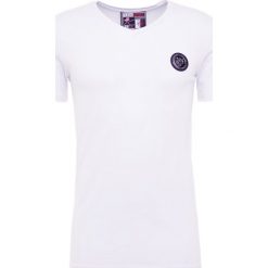 Plein Sport Tshirt basic white. Białe koszulki polo męskie Plein Sport, s, z elastanu. Za 419,00 zł.