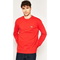 Bluza Lee Plain Crew Sws L81ISPNH. Czerwone bluzy męskie Lee, m, bez wzorów, z bawełny, bez kołnierzyka, bez rękawów, bez kaptura. Za 219,00 zł.