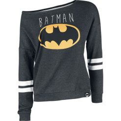 Bluzy damskie: Batman Logo Bluza damska odcienie ciemnoszarego