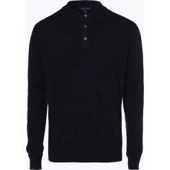 Andrew James - Sweter męski z dodatkiem kaszmiru, niebieski. Niebieskie swetry męskie marki Andrew James, s, bez wzorów, z wełny, bez kołnierzyka, bez kaptura. Za 249,95 zł.