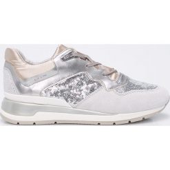 Geox - Buty. Szare buty sportowe damskie Geox, z gumy. W wyprzedaży za 379,90 zł.