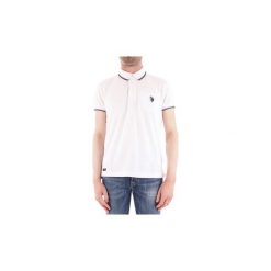 Koszulki polo z krótkim rękawem U.S Polo Assn. 51602-43472. Białe koszulki męskie U.S. Polo Assn., s, bez wzorów, z krótkim rękawem. Za 260,12 zł.