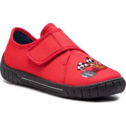 Kapcie SUPERFIT - 8-00271-70 S Fire. Czerwone sandały chłopięce Superfit, z tworzywa sztucznego, bez zapięcia. Za 129,00 zł.