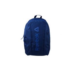 Biodrówki Reebok Sport Plecak Found BKP BQ1244. Niebieskie plecaki damskie marki Reebok Sport, bez wzorów, sportowe. Za 79,99 zł.