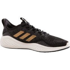 Buty do biegania damskie FluidFlow. Czarne buty sportowe damskie Adidas, bez wzorów, do biegania. Za 319,99 zł.