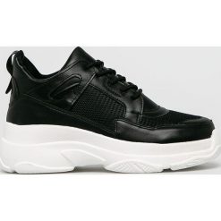 Answear - Buty Secondo Bella. Czarne buty sportowe damskie ANSWEAR, bez wzorów, z materiału, sportowe. W wyprzedaży za 99,90 zł.