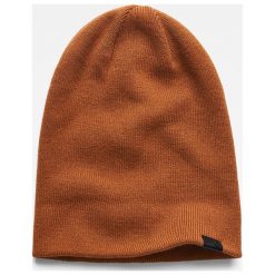 G-Star Raw - Czapka. Pomarańczowe czapki męskie G-Star RAW, bez wzorów, z dzianiny, retro. W wyprzedaży za 99,90 zł.