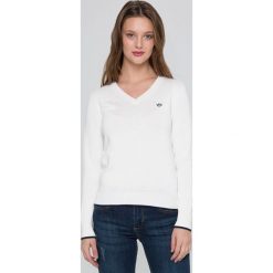 Sweter w kolorze białym. Białe bez kategorii marki Felix Hardy, l, w paski. W wyprzedaży za 129,95 zł.