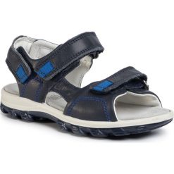 Sandały PRIMIGI - 5391100 S Blu. Niebieskie sandały chłopięce Primigi, ze skóry, bez zapięcia. Za 199,00 zł.