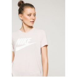 Nike Sportswear - Top. Różowe topy damskie marki Nike Sportswear, s, z nadrukiem, z poliesteru, z okrągłym kołnierzem. W wyprzedaży za 119,90 zł.