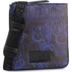 Saszetka VERSACE JEANS COUTURE - E1YUBBA4 71296 E31. Czarne torby męskie skórzane Versace Jeans Couture, bez wzorów, z jeansu, młodzieżowe. Za 549,00 zł.