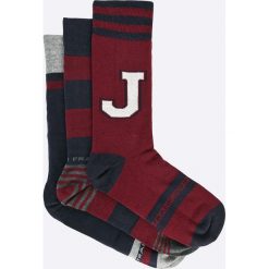 John Frank - Skarpety (3-pack). Brązowe skarpetki męskie marki John Frank, z bawełny. W wyprzedaży za 27,90 zł.