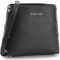 Torebka JENNY FAIRY - RH1082 Black. Czarne listonoszki damskie Jenny Fairy, ze skóry ekologicznej. Za 69,99 zł.