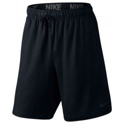 Nike Spodenki Treningowe Dri Fit Training Fleece 8" 817417 010 L. Czarne spodenki i szorty męskie marki Nike, m, z dzianiny, sportowe, dri-fit (nike). W wyprzedaży za 139,00 zł.
