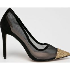 Public Desire - Szpilki Chelsea. Szare szpilki marki Public Desire, z materiału. Za 169,90 zł.