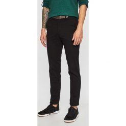Jack & Jones - Spodnie. Czarne spodnie męskie Jack & Jones, na co dzień, w paski, z elastanu, casualowe. W wyprzedaży za 179,90 zł.