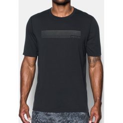 Under Armour Koszulka męska Run Graphic SS czarna r. M (1299040). Szare koszulki sportowe męskie marki Under Armour, z elastanu, sportowe. Za 84,94 zł.