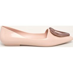 Melissa - Baleriny Pointy Heart. Czarne baleriny damskie Melissa, z gumy. Za 289,90 zł.