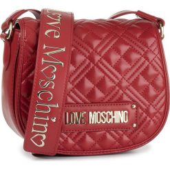 Torebka LOVE MOSCHINO - JC4006PP1ALA0500 Rosso. Czerwone listonoszki damskie Love Moschino, bez wzorów, ze skóry ekologicznej, bez dodatków. Za 749,00 zł.