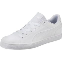 BUTY COURT POINT VULC. Białe trampki męskie Puma, bez wzorów, z gumy, klasyczne, bez zapięcia. W wyprzedaży za 159,99 zł.