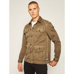 Kurtka jeansowa G-Star Raw Utility 4 Pkt D17576-C104-B933. Zielone kurtki męskie G-Star RAW, m, bez wzorów, z jeansu, retro, bez kaptura. Za 559,00 zł.