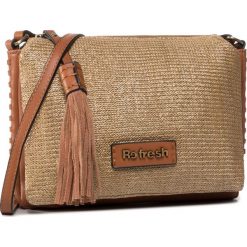 Torebka REFRESH - 83250 Camel. Pomarańczowe listonoszki damskie Refresh, bez wzorów, ze skóry ekologicznej, bez dodatków. Za 169,00 zł.