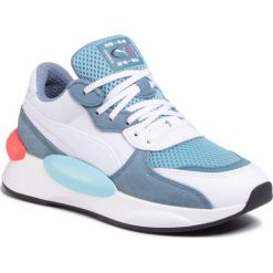Sneakersy PUMA - RS 9.8 Cosmic 370367 05 Puma White/Milky Blue. Białe sneakersy damskie Puma, ze skóry ekologicznej. W wyprzedaży za 279,00 zł.