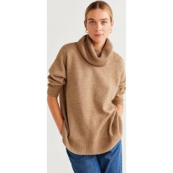 Mango - Sweter Polar. Pomarańczowe swetry damskie Mango, s, bez wzorów, z elastanu, bez rękawów, bez kaptura. Za 139,90 zł.