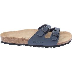 Buty damskie: Klapki w kolorze granatowym