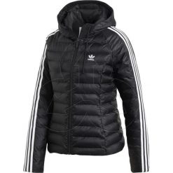 KURTKA zimowa adidas Originals czarna ED4784. Czarne kurtki damskie Adidas, na zimę, w paski, z tkaniny, bez kaptura. Za 329,00 zł.