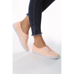 Pomarańczowe Tenisówki How We Do. Pomarańczowe trampki i tenisówki damskie Born2be, w kwiaty. Za 29,99 zł.