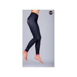 Legginsy Bingo Flamingoo High - Black. Czarne legginsy sportowe damskie Kameleoo, s, bez wzorów, z materiału, do biegania. Za 169,00 zł.