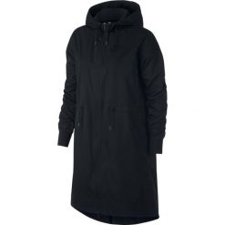 Kurtka Nike Wmns NSW Jacket Long Novelty (932059-010). Czarne kurtki damskie Nike, bez wzorów, z poliesteru, bez kaptura. Za 319,99 zł.