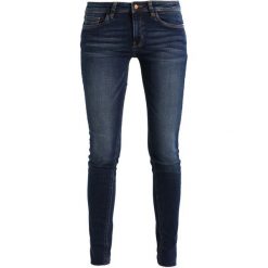 Jeansy damskie: Q/S designed by SUPER LEG Jeans Skinny Fit dark blue denim/heavy