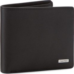 Portfele męskie: Duży Portfel Męski CALVIN KLEIN BLACK LABEL – Rail 5Cc + Coin K50K500755 001