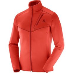 Bejsbolówki męskie: Salomon Bluza męska Discovery FZ M Fiery Red r. L (400941)