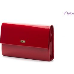 Czerwona damska kopertówka Felice NEVAEH. Czerwone kopertówki damskie Felice, na co dzień, w paski, eleganckie, małe, bez dodatków. Za 59,90 zł.