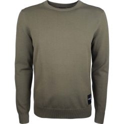 Calvin Klein Sweter "Regular". Swetry męskie Calvin Klein, bez wzorów, z tkaniny, z okrągłym kołnierzem, bez kaptura. Za 289,00 zł.