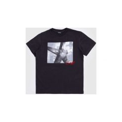 T-shirty z krótkim rękawem Dziecko Diesel TANGIX 00J3ZH. Czarne t-shirty chłopięce Diesel, bez wzorów, z krótkim rękawem. Za 135,62 zł.