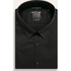 Pierre Cardin - Koszula. Czarne koszule męskie Pierre Cardin, bez wzorów, z bawełny, eleganckie, z klasycznym kołnierzykiem, z długim rękawem. Za 329,90 zł.