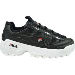 FILA D-Formation M 1010906-13S 45 Czarne. Czarne buty sportowe damskie Fila, ze skóry, bez zapięcia. W wyprzedaży za 399,99 zł.
