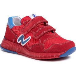 Sneakersy NATURINO - Sammy. 0012014900.01.1H02 S Rosso/Azzurro. Czerwone trampki chłopięce Naturino, bez wzorów, ze skóry, na rzepy. Za 349,00 zł.