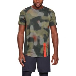 Under Armour MK-1 Koszulka Zielony. Zielone podkoszulki męskie l, z elastanu. Za 188,95 zł.
