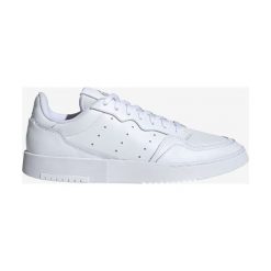 Adidas Originals Supercourt Tenisówki Biały. Białe trampki męskie adidas Originals, bez wzorów, ze skóry, bez zapięcia. Za 404,95 zł.
