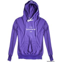 Bluza Damska HOODIE CLASSIC UNFVCKINREAL VIOLET. Fioletowe bluzy damskie Pakamera, bez wzorów, bez rękawów, bez kaptura. Za 188,00 zł.