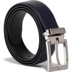 Pasek Męski TRUSSARDI JEANS - Business Affair Belt 71L00084 U280. Niebieskie paski męskie Trussardi Jeans, w paski, z jeansu. Za 239,00 zł.