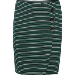 Spódnica w kolorze granatowo-zielono-białym. Niebieskie spódniczki damskie Esprit, xl, w paski. W wyprzedaży za 75,95 zł.