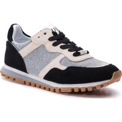 Sneakersy LIU JO - Alexa BXX049 PX037 Black/White 00054. Szare półbuty damskie Liu Jo, ze skóry. Za 469,00 zł.